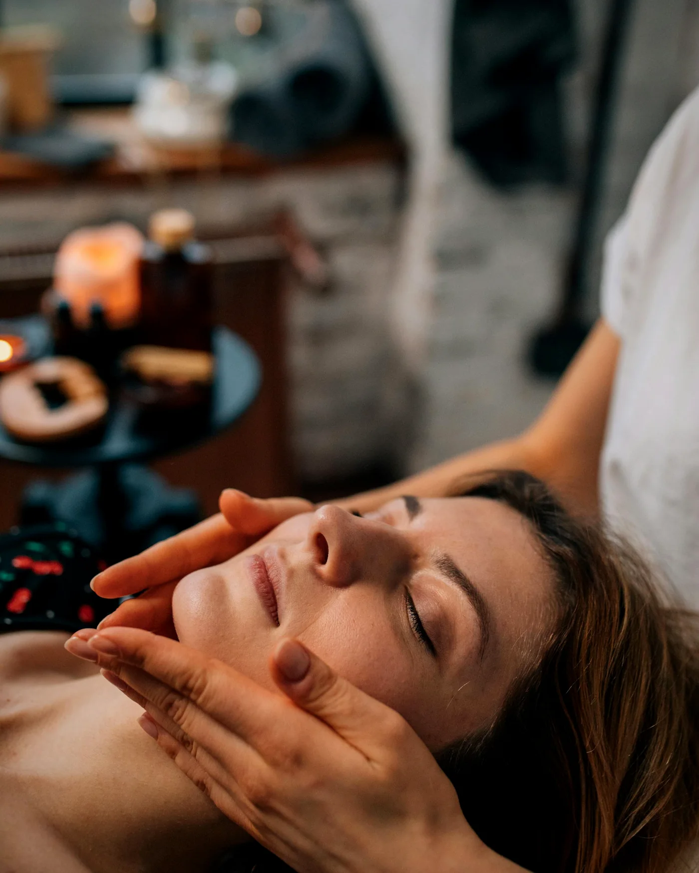 Soin Visage Précieux, shiatsu facial et actifs précieux